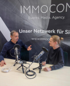 Michael Rücker und Ivette Wagner Podcast-Hosts