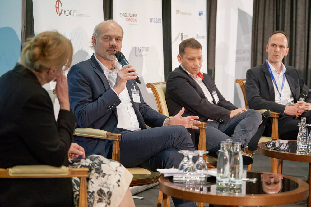 Das Panel zum Thema Stadtentwicklung in Dresden