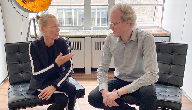 Arnaud Ahlborn im Gespräch mit Ivette Wagner