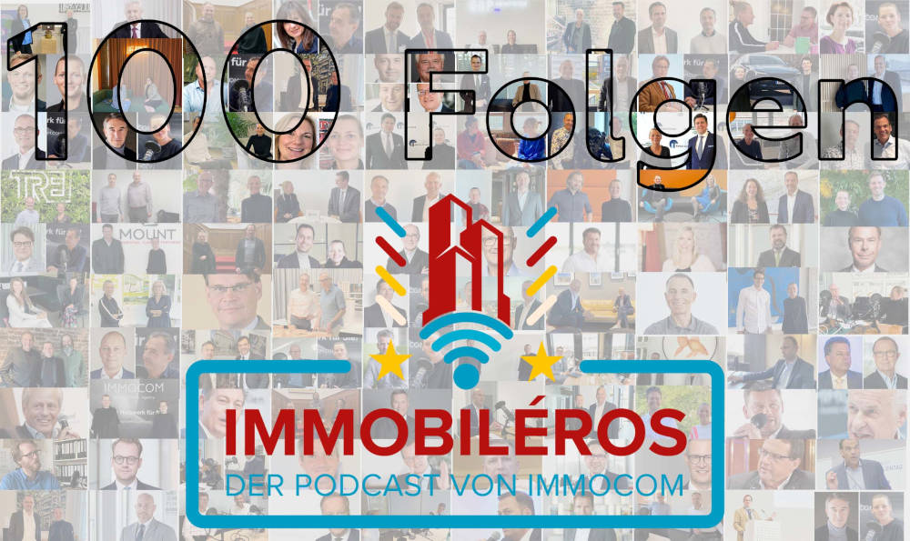 100 Folgen Immobiléros Podcast