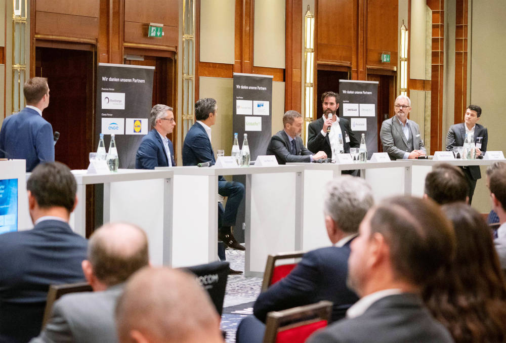 Auftaktpanel beim Frankfurter Immobilienkongress 2022