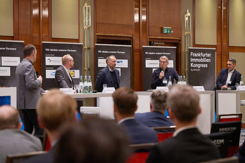 Frankfurter Immobilienkongress Wohnen-Panel