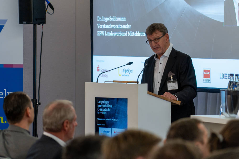Ingo Seidemann bei seinem Grußwort