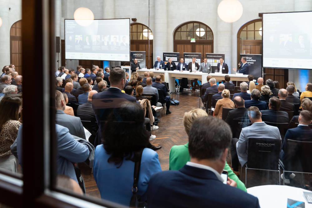 Der Berliner Immobilienkongress ist gut besucht