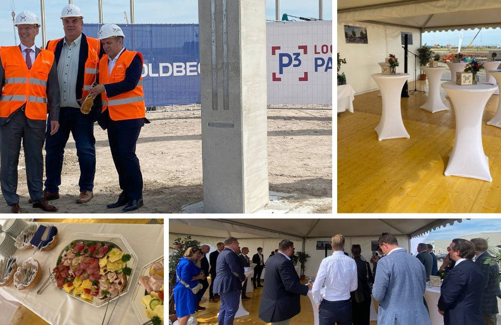 IMMOCOM unterstützt P3 Logistic Parks bei feierlichem Projektstart in Wilhelmshaven