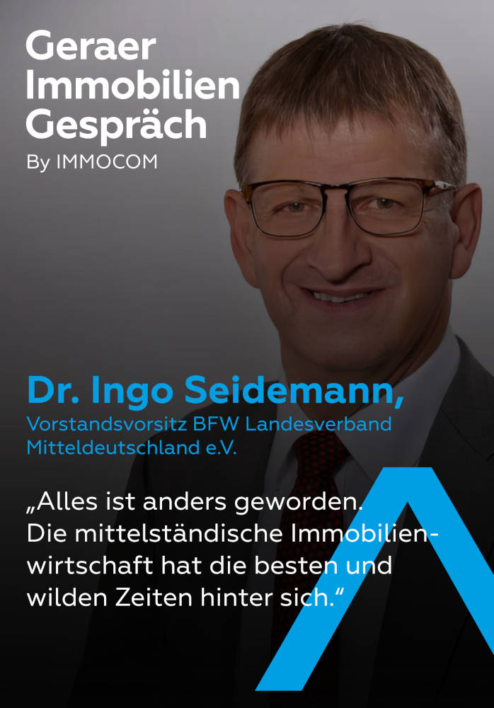 Ingo Seidemann beim Geraer Immobiliengespräch 2023