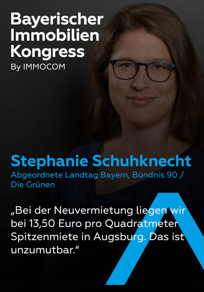 Stephanie Schuhknecht beim Bayerischen Immobilientag