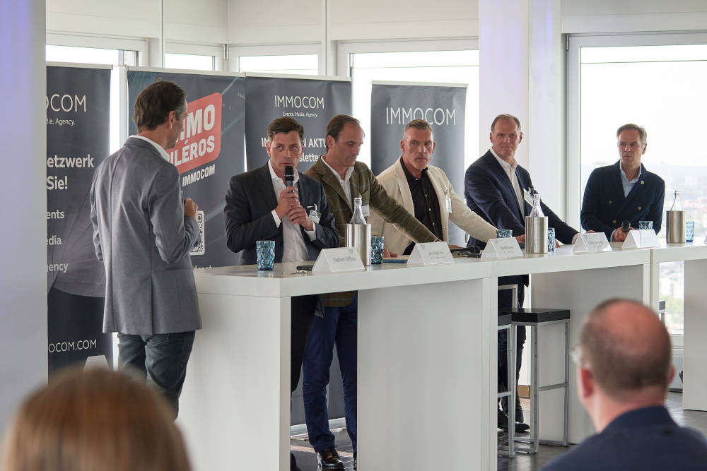 Panel Office beim IMMOCOM-Netzwerkevent