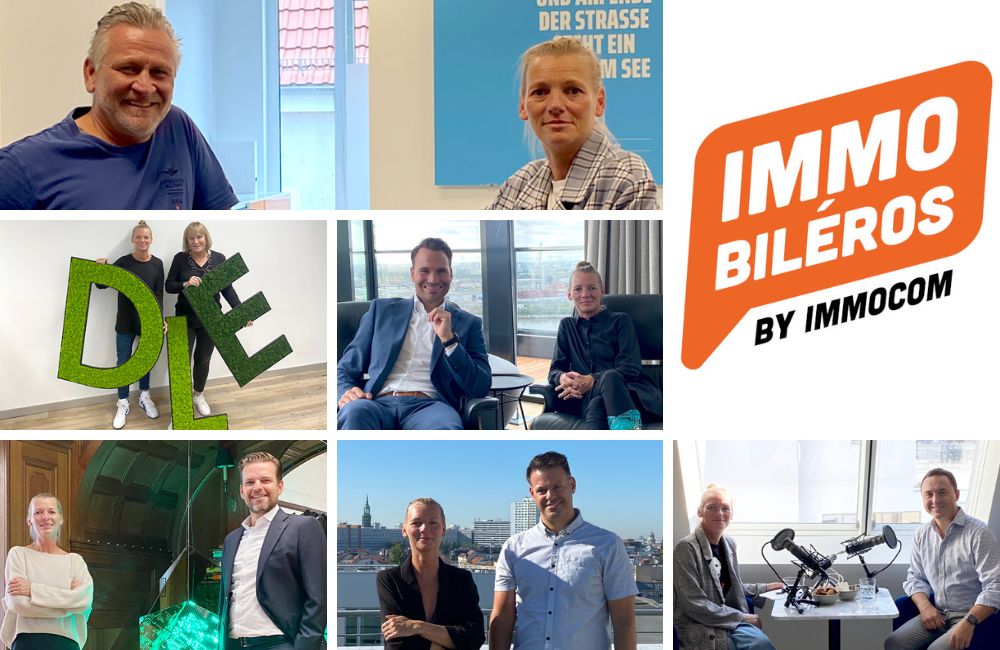 Podcast für die Immobilienbranche: Sechs IMMOBILÉROS-Episoden